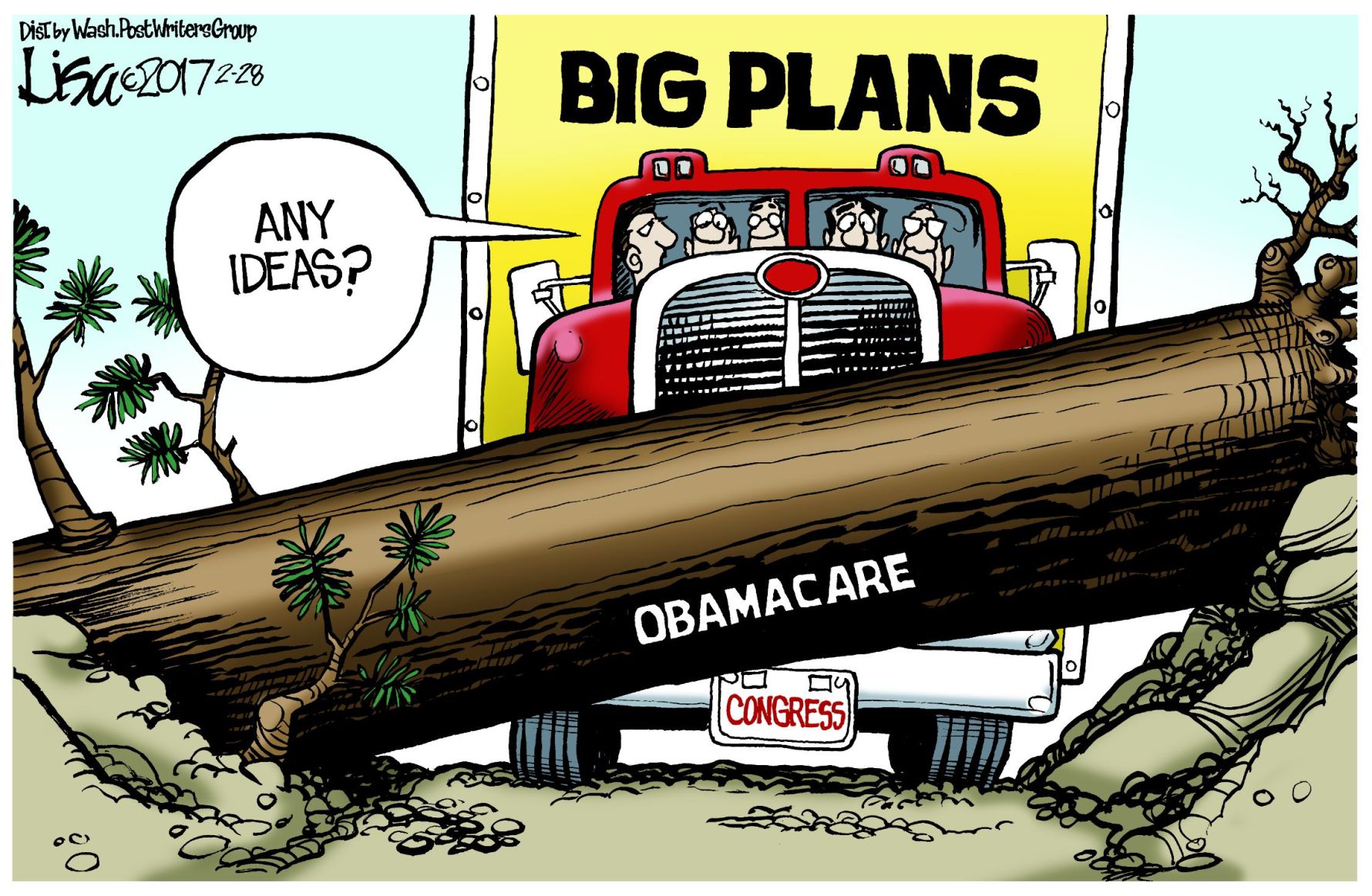 Lisa Benson editorial cartoon